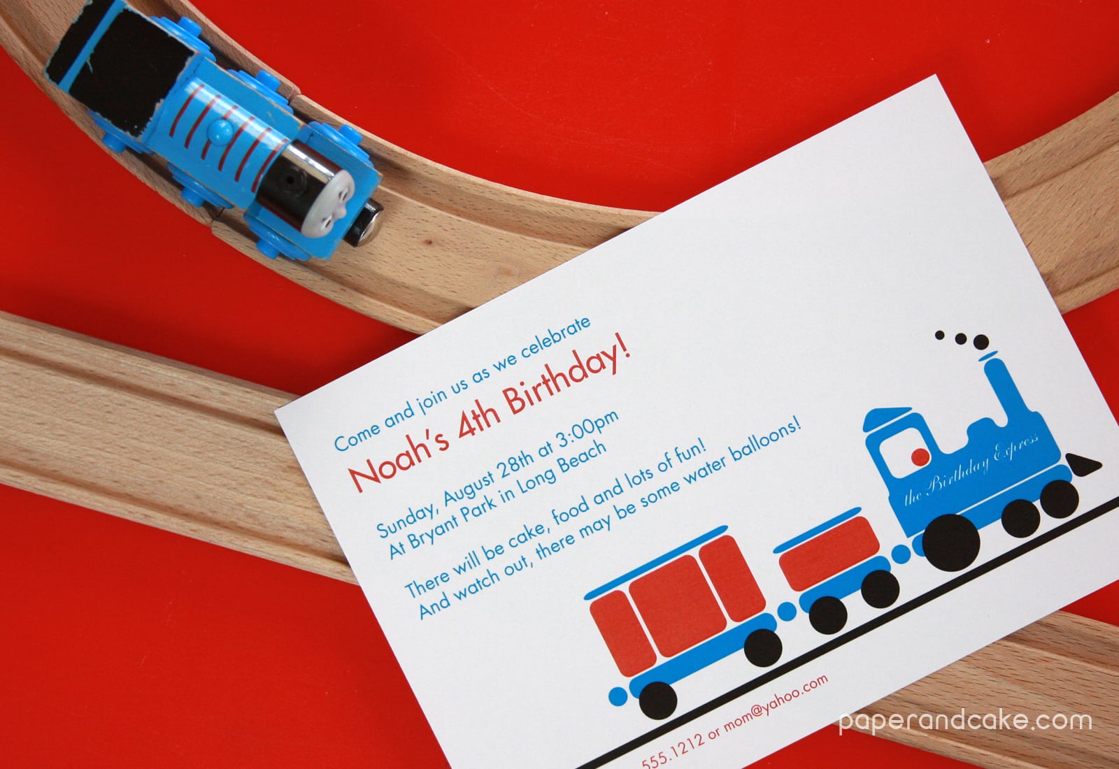 Train Birthday Party Invitations â Gangcraft Net